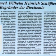 Geburtshaus Dr. med. Wilhelm Schüssler